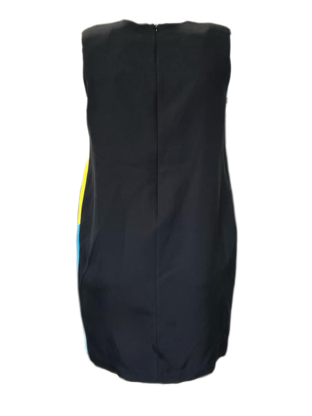 Marina Rinaldi Women's Black Dinamico Zipper Closure Dress Size 12W/21 NWT