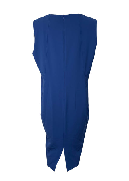 Marina Rinaldi Women's Blue Dinamico Shift Dress NWT