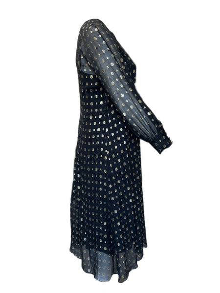 Marina Rinaldi Women's Nero Dinamo Shift Dress NWT