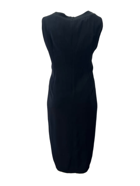Marina Rinaldi Women's Black Dioniso Sleeveless Sheath Dress