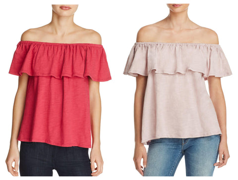 REBECCA MINKOFF Women's Cotton Diosa Top $78 NWT