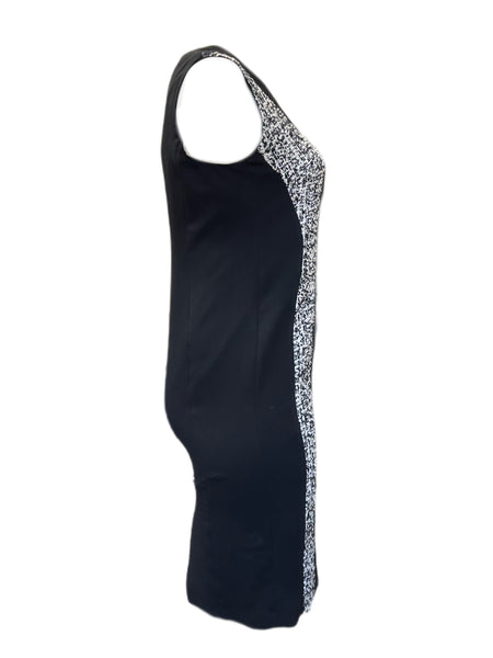 Marina Rinaldi Women's Nero Diploma Sheath Dress NWT