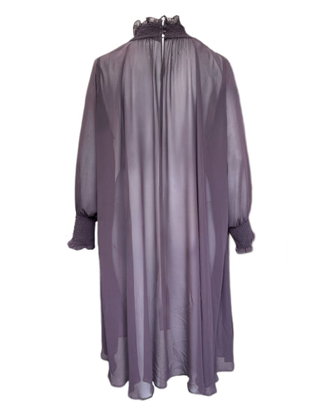 Marina Rinaldi Women's Brown Diretto Long Sleeve Maxi Dress Size 22W/31