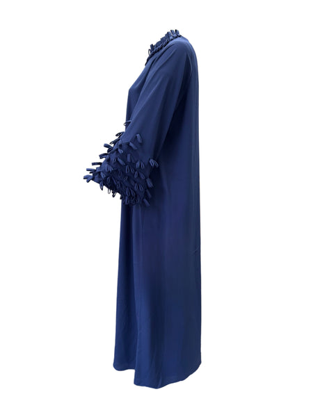 Marina Rinaldi Women's Blue Diritto Shift Dress NWT