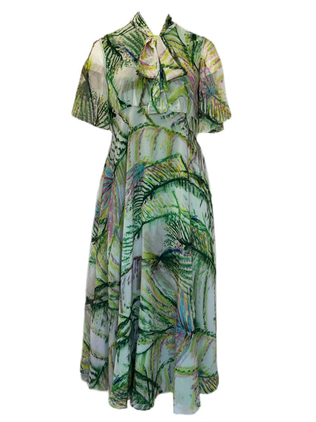 Marina Rinaldi Women's Green Discorso Shift Dress NWT