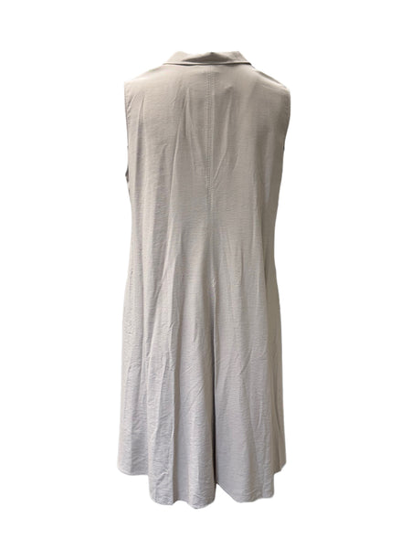 Marina Rinaldi Women's Beige Disposto Shift Dress NWT