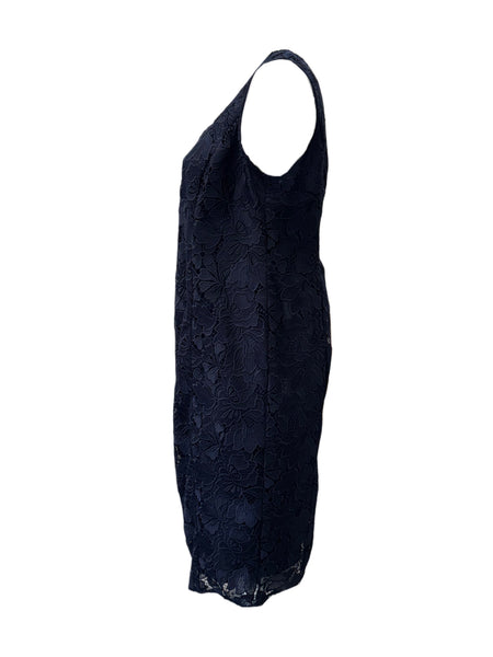 Marina Rinaldi Women's Blue Divinas Shift Dress NWT