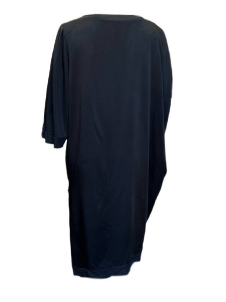 Marina Rinaldi Women's Black Divinita Dress Size 22W/31 NWT