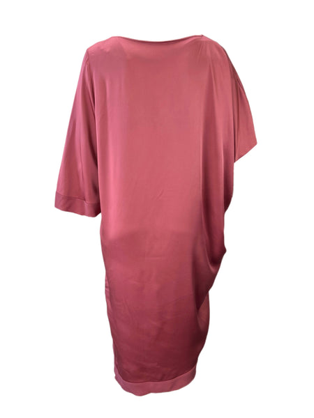 Marina Rinaldi Women's Pink Divinita Short Sleeve Shift Dress