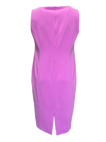 Marina Rinaldi Women's Pink Divinita Sleveeless Shift Dress NWT