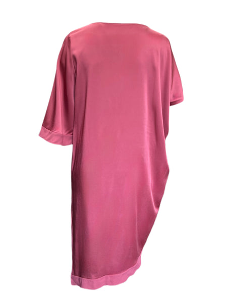 Marina Rinaldi Women's Pink Divinita Shift Dress Size 16W/25 NWT