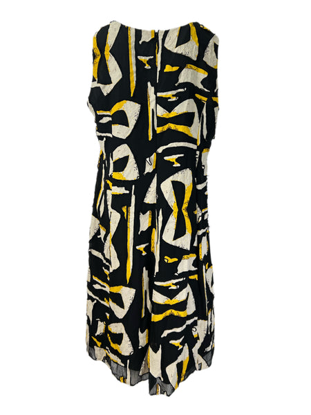 Marina Rinaldi Women's Nero Docile Sleeveless A Line Dress NWT