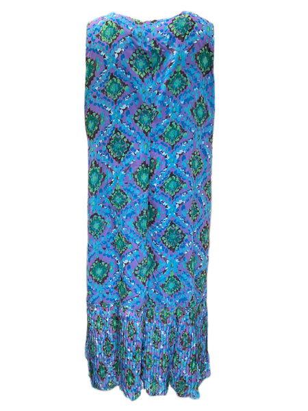 Marina Rinaldi Women's Purple Dogma Floral Printed Maxi Dress NWT