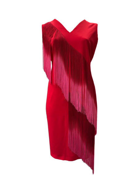 Marina Rinaldi Women's Red Domani Shift Dress NWT