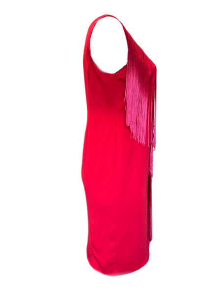 Marina Rinaldi Women's Red Domani Zipper Closure Sheath Dress Size 14W/23 NWT