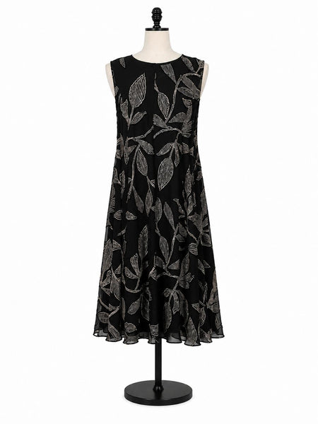 Marina Rinaldi Women's Black Donata Shift Dress NWT