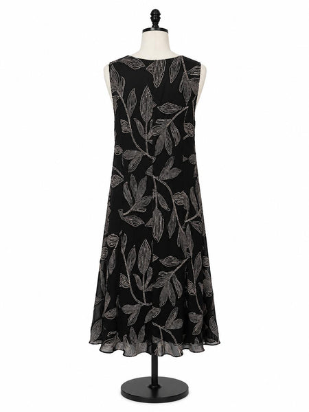 Marina Rinaldi Women's Black Donata Shift Dress NWT