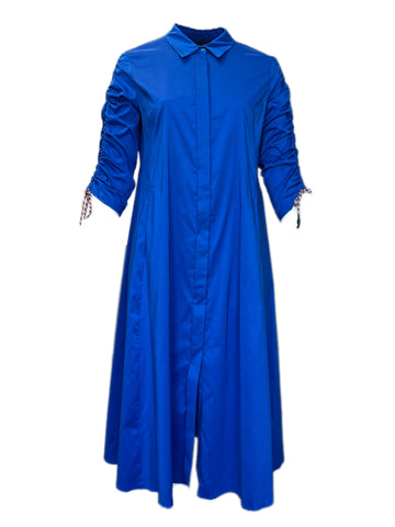 Marina Rinaldi Women's Blue Dondolo Shift Dress NWT