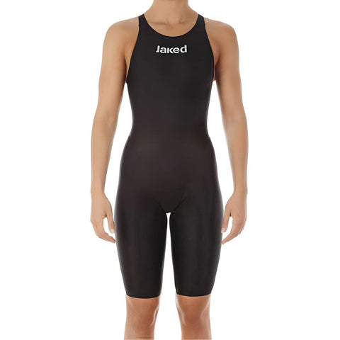 JAKED Women's Black Comp Donna Water Zero One Piece Swimsuit #J11FWS 24 NWT