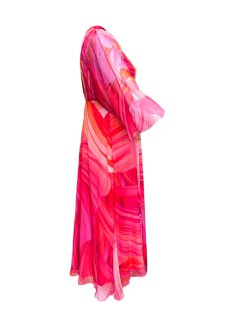 Marina Rinaldi Women's Pink Dopo Zipper Closure Shift Dress Size 12W/21 NWT