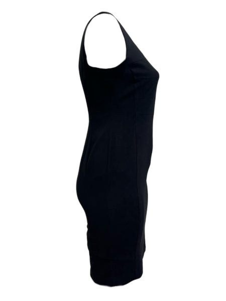 Marina Rinaldi Women's Black Dora Sleeveless Sheath Dress Size 8W/17
