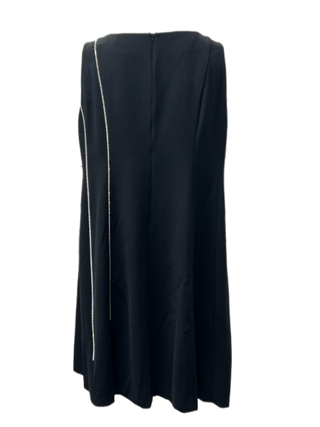 Marina Rinaldi Women's Black Doralice Sleveless Dress NWT