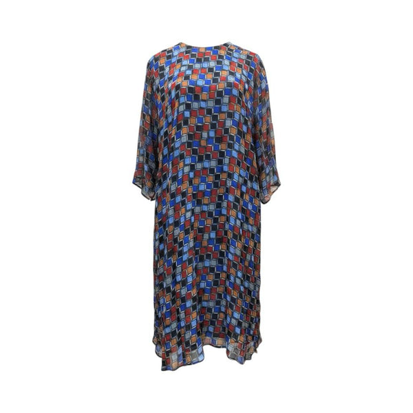 Marina Rinaldi Women's Multicolor Doriana Shift Dress NWT
