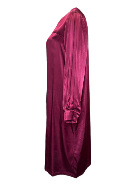 Marina Rinaldi Women's Fuxia Doris Viscose Shift Dress NWT