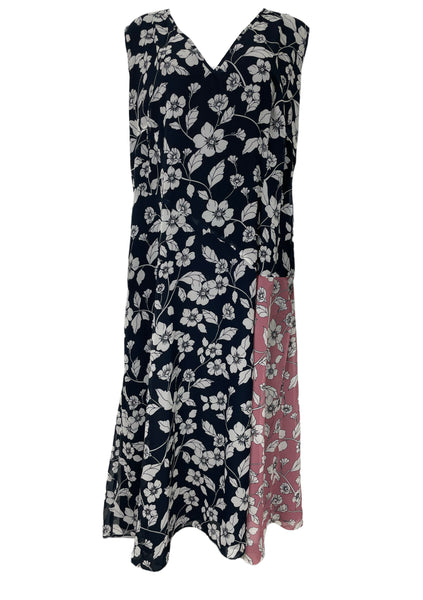 Marina Rinaldi Women's Blue Dinamico Shift Dress NWT