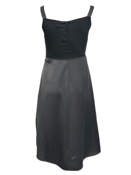 Marina Rinaldi Women's Grey Dove Sleeveless Cami Dress Size 8W/17 NWT