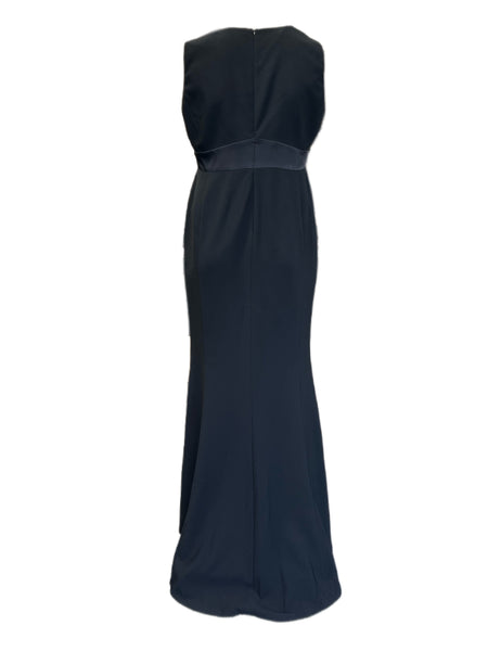 Marina Rinaldi Women's Black Dover Sleeveless Maxi Dress Size 16W/25