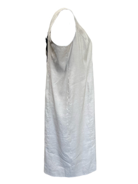 Marina Rinaldi Women's Beige Dovizia Zipper Closure Shift Dress Size 22W/31 NWT