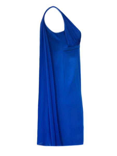 Marina Rinaldi Women's Blue Dovizia Sheath Dress NWT