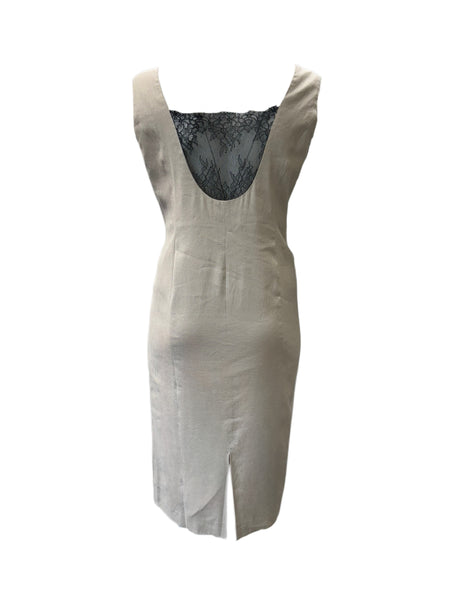 Marina Rinaldi Women's Beige Dovizia Shift Dress NWT