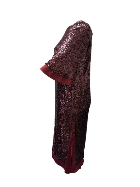 Marina Rinaldi Women's Red Drappo Shift Dress NWT