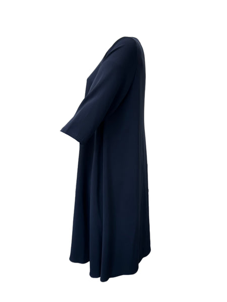 Marina Rinaldi Women's Navy Drop Shift Dress NWT