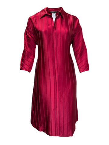 Marina Rinaldi Women's Red Dry Maxi Dress Size 14W/23 NWT