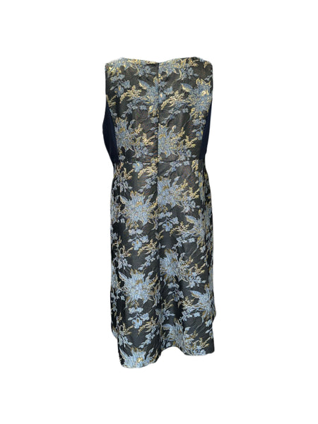 Marina Rinaldi Women's Green Dubai Zipper Closure Shift Dress NWT