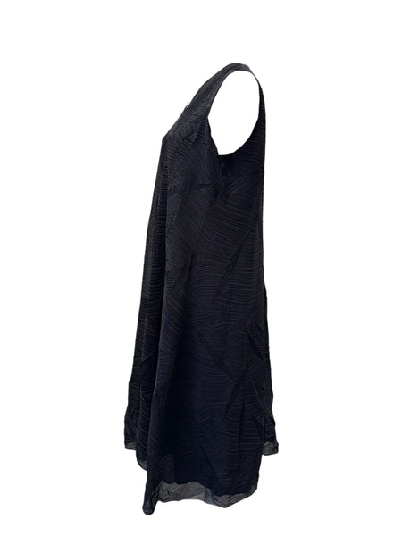 Marina Rinaldi Women's Black Duca Shift Dress NWT