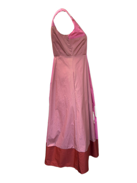 Marina Rinaldi Women's Primrose Duchessa Sleeveless Cotton Dress NWT