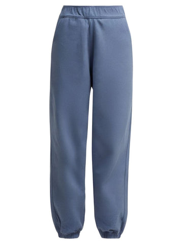 LNDR Women's Blue Dupla Soft Cotton Trackpants #741 NWT
