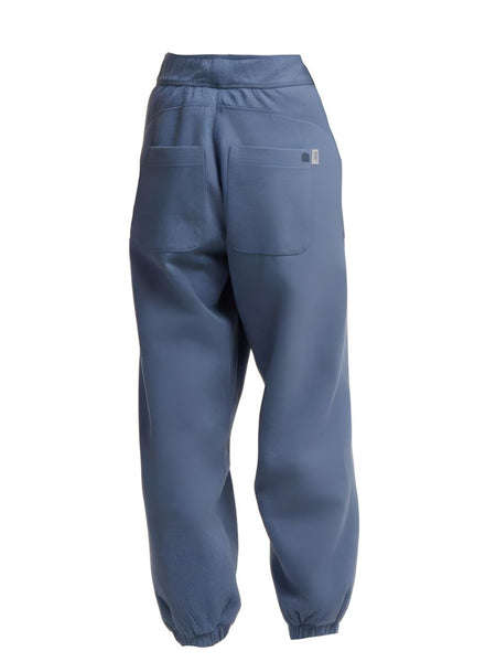 LNDR Women's Blue Dupla Soft Cotton Trackpants #741 NWT