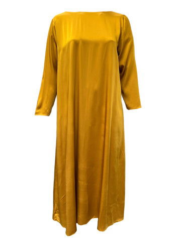 Marina Rinaldi Women's Yellow Dynamic Maxi Dress NWT