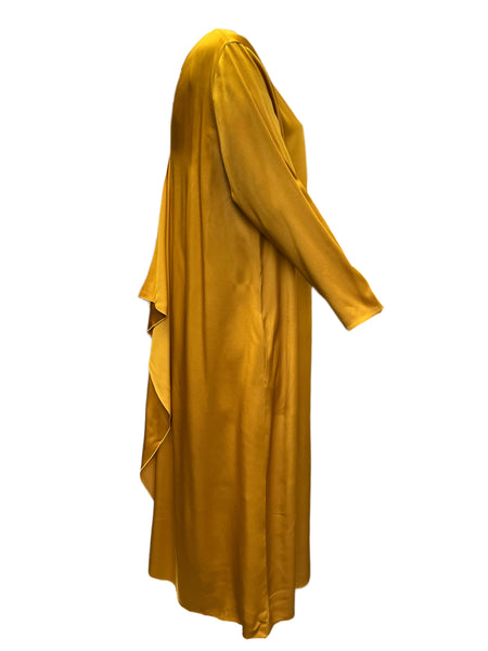 Marina Rinaldi Women's Yellow Dynamic Maxi Dress NWT