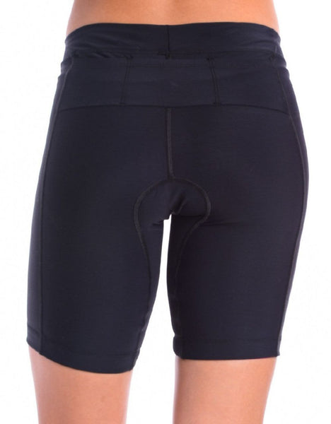 COEUR Women's Black Tri Short #103122 NWT