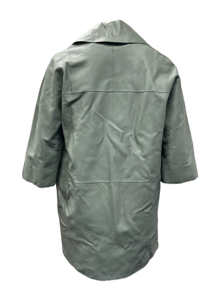 Marina Rinaldi Women's Green Eclisse Sheepskin Jacket NWT