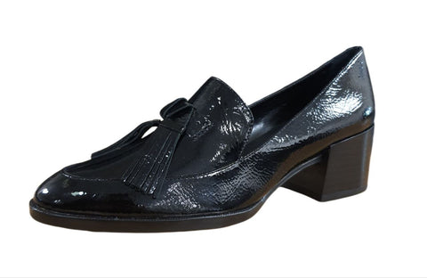 REBECCA MINKOFF Women's Black Patent Edie Loafers #M5191001 NWB