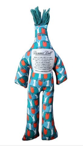 DAMMIT! DOLLS Stress Relief Squishy Classic Elephants Doll Gag Gift 12" NWT