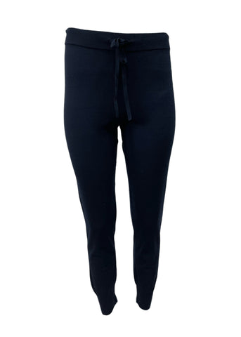 Max Mara Women's Black Elia Soft Joggers Pants NWT