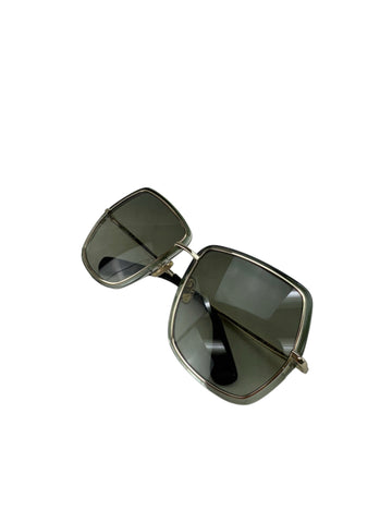 Max Mara Women's Green Elsa Oversize Sunglasses NWT